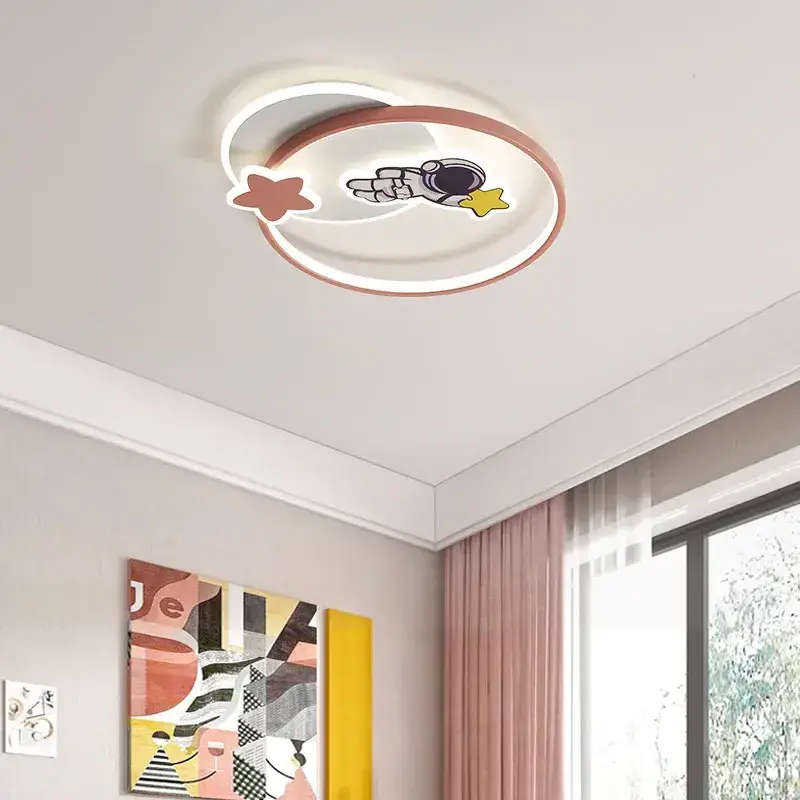 Children's Room Bedroom Ceiling Lamp  Master Study Lighting Modern LED Lamp Boys And Girls Creative Room Ceiling Light Fixtures