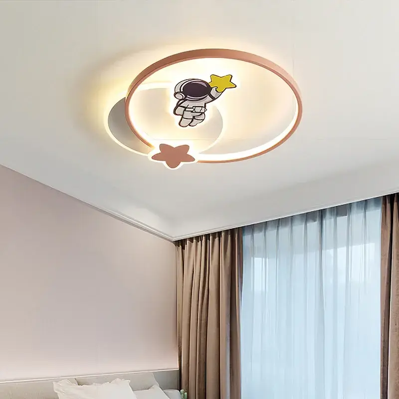 Children's Room Bedroom Ceiling Lamp  Master Study Lighting Modern LED Lamp Boys And Girls Creative Room Ceiling Light Fixtures