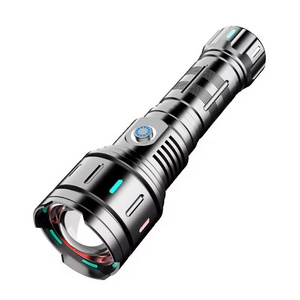 Cross border wholesale of strong light flashlights, super bright outdoor long-range charging, small and portable