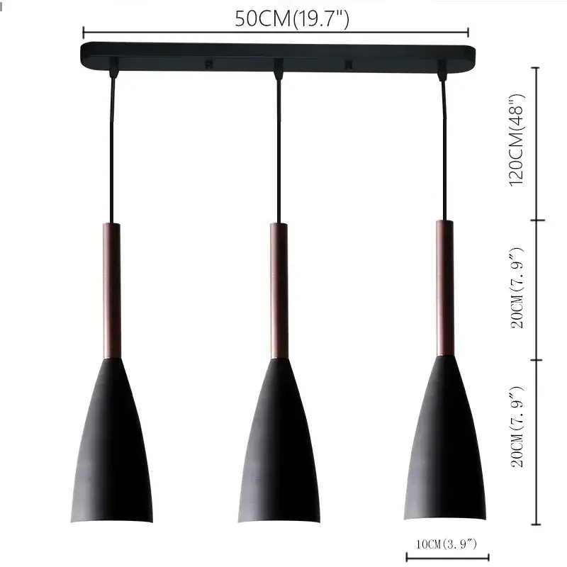 Modern E27 Led Pendant Lights Over Dining Table Kitchen Island Nordic Minimalist Hanging Lamp Living Room Decoration