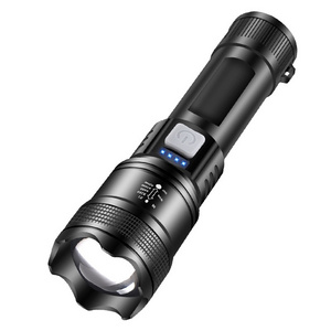 Cross-border outdoor glare flashlight multifunctional portable rechargeable long-range ultra-bright laser gun zoom flashlight