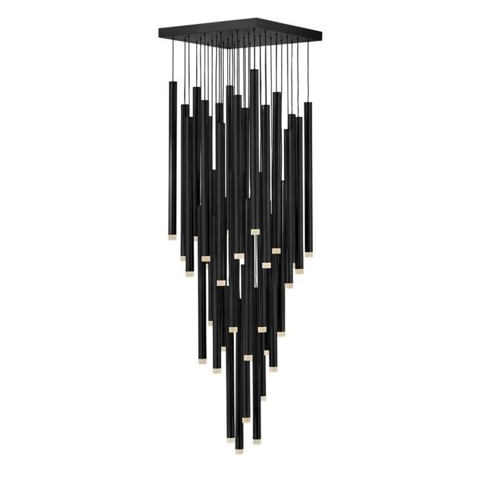 Contemporary Restaurant Design Black Minimalist Style Pendant Light Living Room Dining Room Club Bar Modern Chandelier