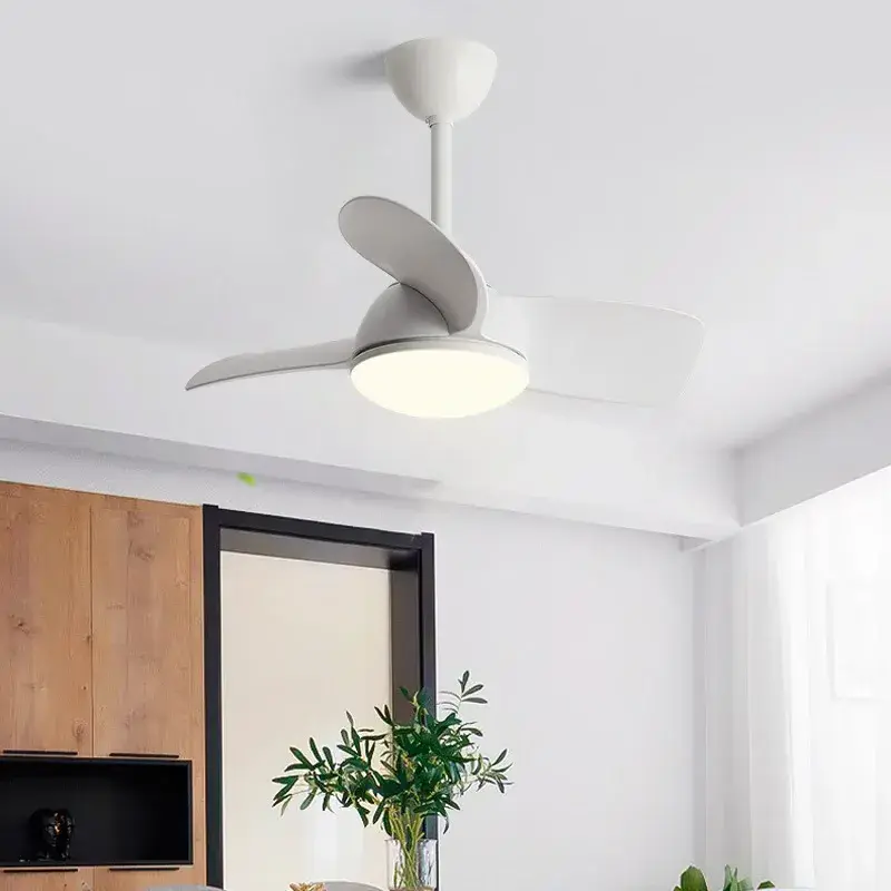 Bedroom Children's Room Ceiling Household Restaurant Balcony Small Electric Lamp Fan with Lights