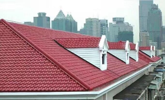 PVC synthetic resin roofing tiles waterproof and heat insulation roofing sheet shingles in cheap price and good quality