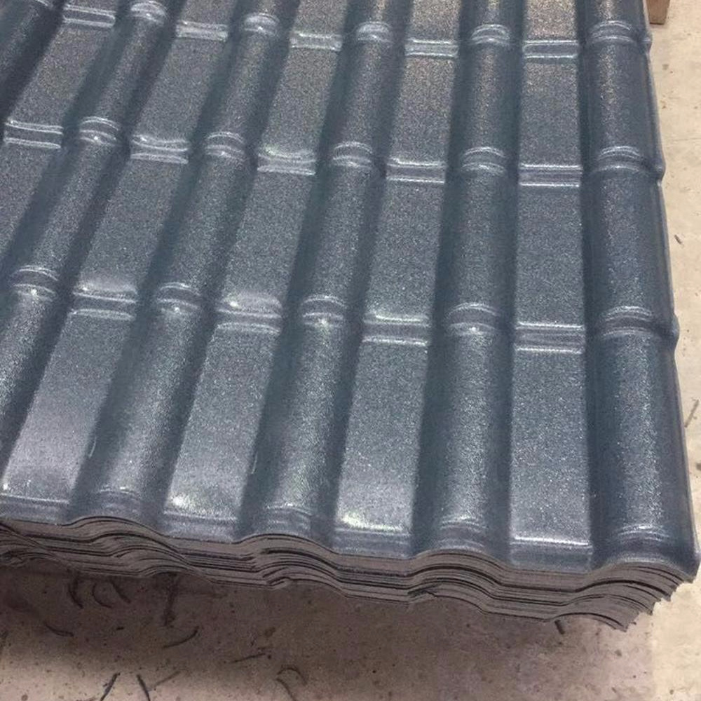 PVC synthetic resin roofing tiles waterproof and heat insulation roofing sheet shingles in cheap price and good quality