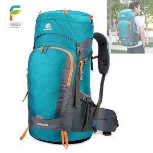 travel camping waterproof backpack for traveling 65L outdoor hiking large multifunction school bags for teenage girls backpack