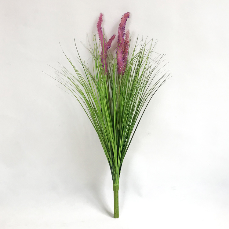 Artificial plants 5 head onion grass plastic flowers single setaria garden ornament