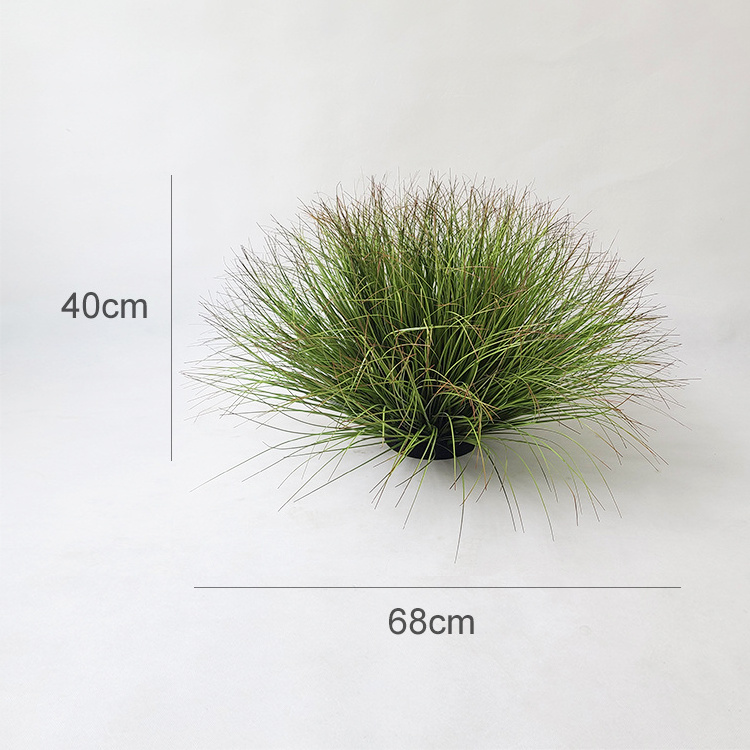 Artificial grass haystack ground landscaping grass mangle fine leaf ornamental plant green plants