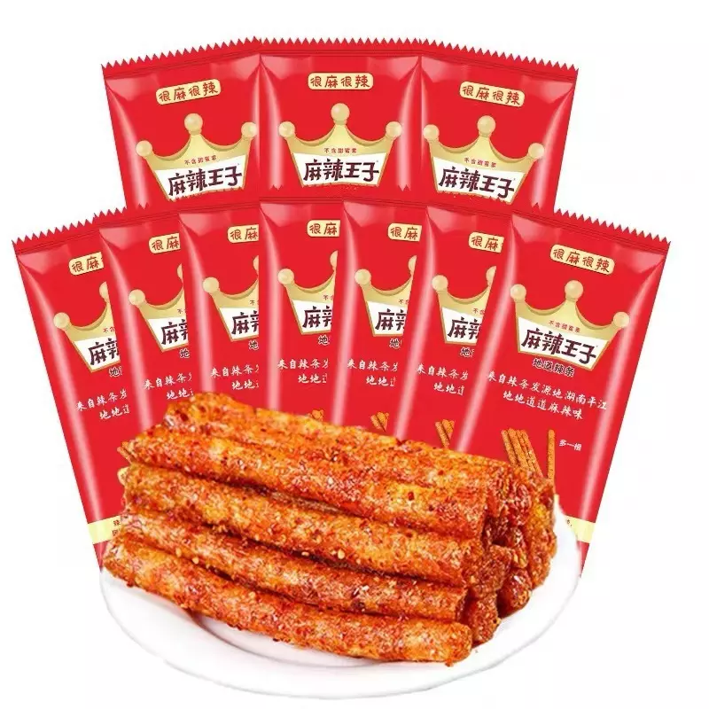 Wholesale Chinese malawangzi exotic Snack Spicy Cheap Strip Gluten Food China Snacks latiao