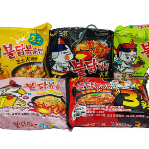 Hot Chicken Flavor Ramen  Bagged Instant Noodles Snack Korean Turkey Noodles Spicy Instant Noodles