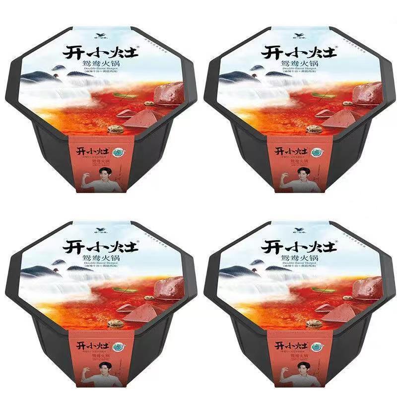 Wholesale 405g Open A Small Stove Spicy Beef Self Heating Hot Pot Self Heating Food Delicious Self Heating Noodles