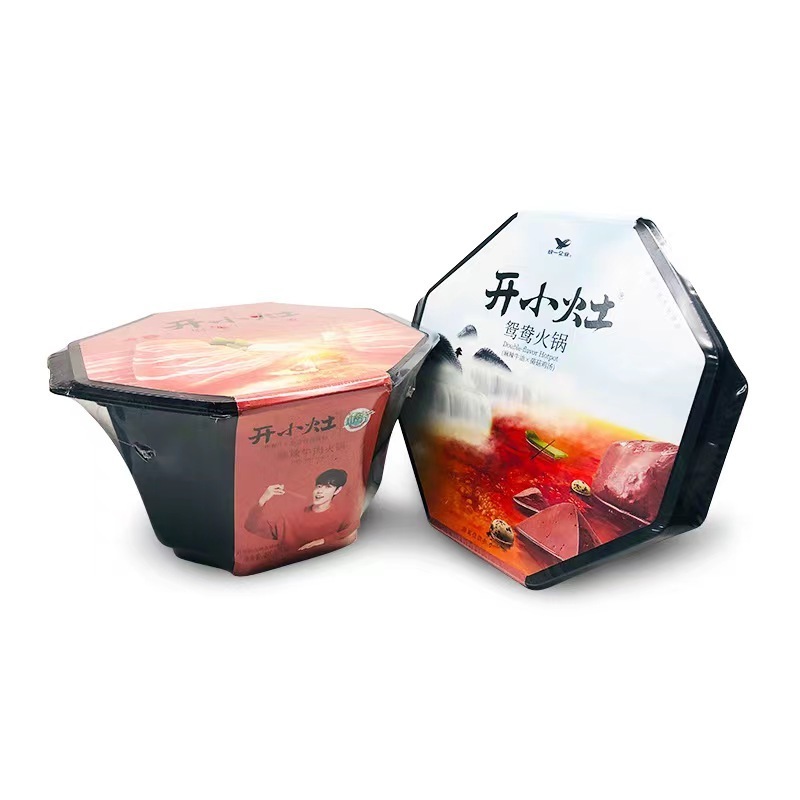 Wholesale 405g Open A Small Stove Spicy Beef Self Heating Hot Pot Self Heating Food Delicious Self Heating Noodles