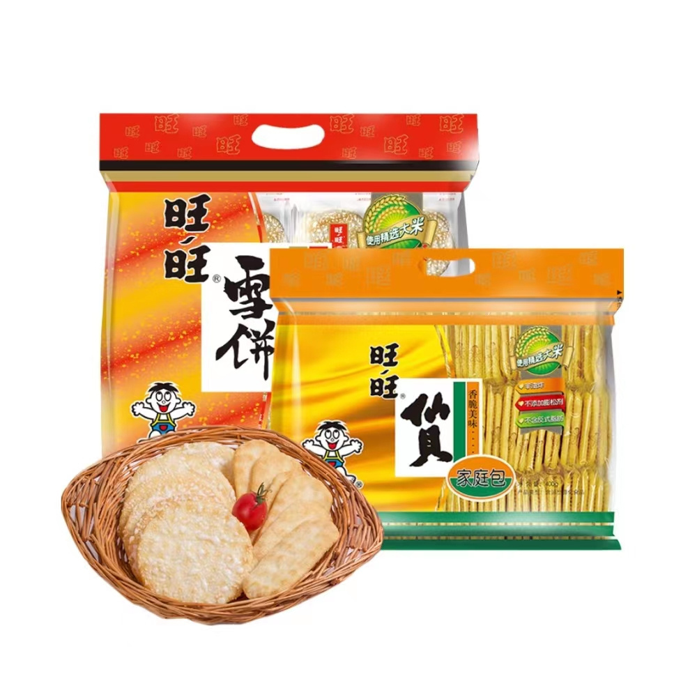 Rice Cracker Wholesale Chinese exotic Wang wang Brand Cracker food Snack