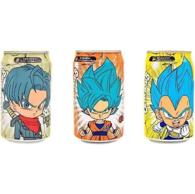 Japan Carbonated Drinks dragon ball Sparkling Water  All Flavor Drinking Water Beverage Exotic  beverages Drinks