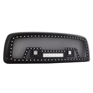 maiker offroad Black Grills with LED for Dodge Ram 1500/2500/3500 Front Grille Auto Accessories