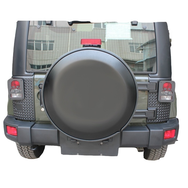 Hard-Shelled Spare Tire Cover Tyre Cover for Jeep-Wrangler JK 2007+ Off Road Accessories for jeep spare tire cover