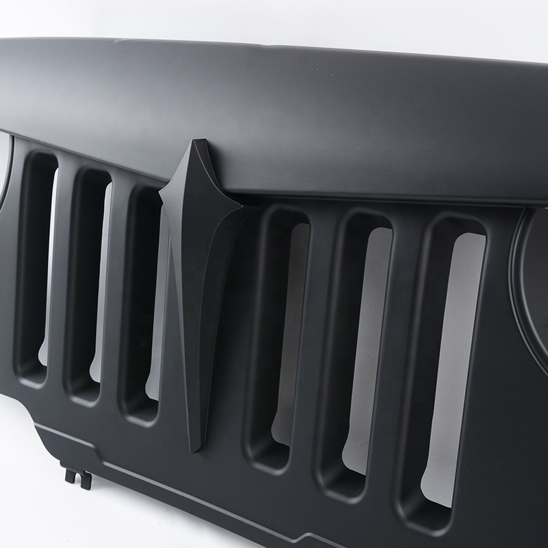 ABS Front Grille For Jeep Wrangler TJ 1997-2006 for wrangler jk 07+ car front intake Grille Accessories