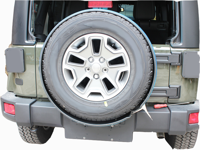 Hard-Shelled Spare Tire Cover Tyre Cover for Jeep-Wrangler JK 2007+ Off Road Accessories for jeep spare tire cover