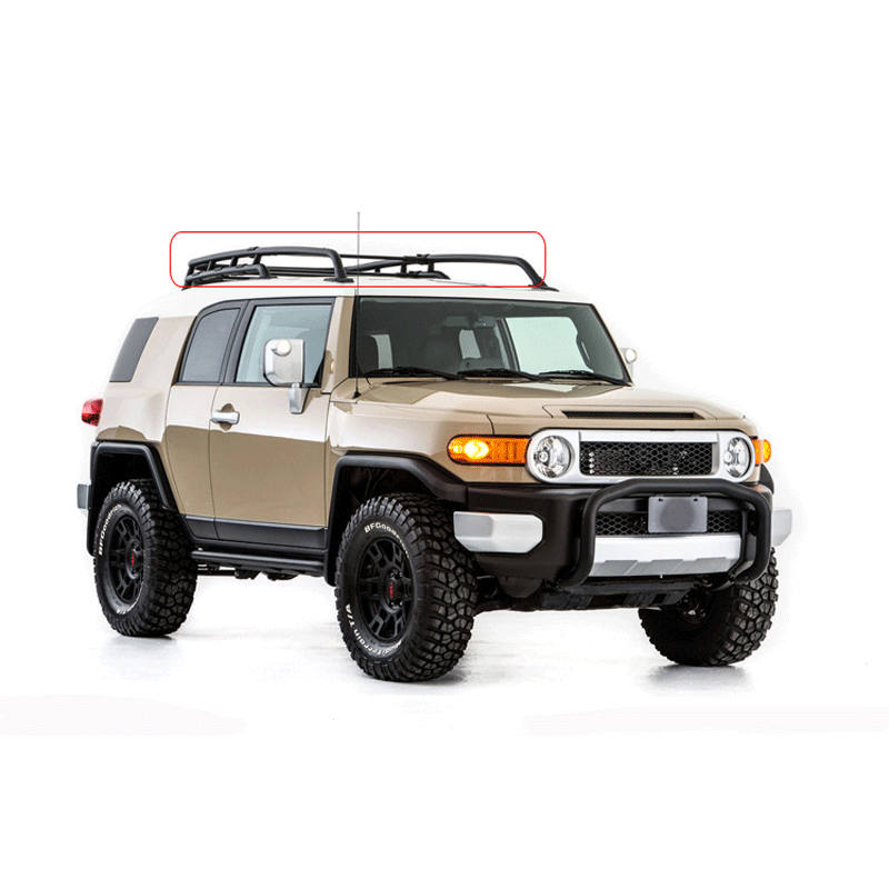 maiker factory original shelf for FJ Cruiser 2007+ Cargo Carrier Bracket car roofrack roof frame rack roof rail luggage carrier