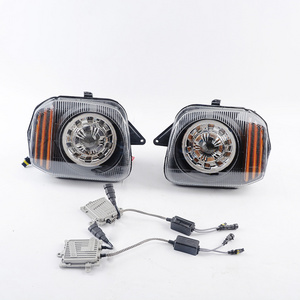 LED Headlight With Angel Eyes for Suzuki Jimny 4X4  Accessories Maiker Manufacturer Head Lamp