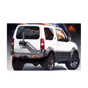 Maiker SUV rear bumper with tire carrier for Suzuki Jimny 1998-2018 4X4 bumper accessories