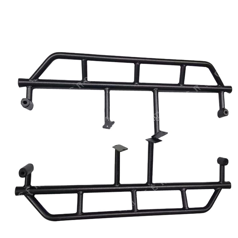 Steel car running board 4x4 rock slider for Suzuki jimny off road spare parts from maiker