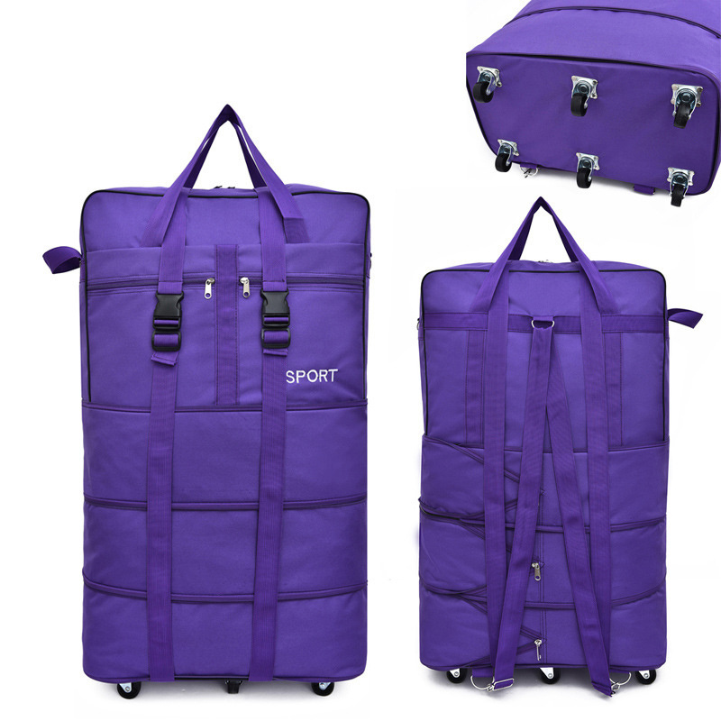 V231 Expandable foldable large capacity luggage sets on wheels duffel trolley bag travel trolley luggage bag