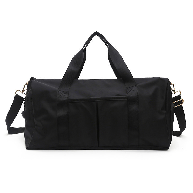 V-019 Hot sale fashion training bag gym travel duffel bags with shoe compartment