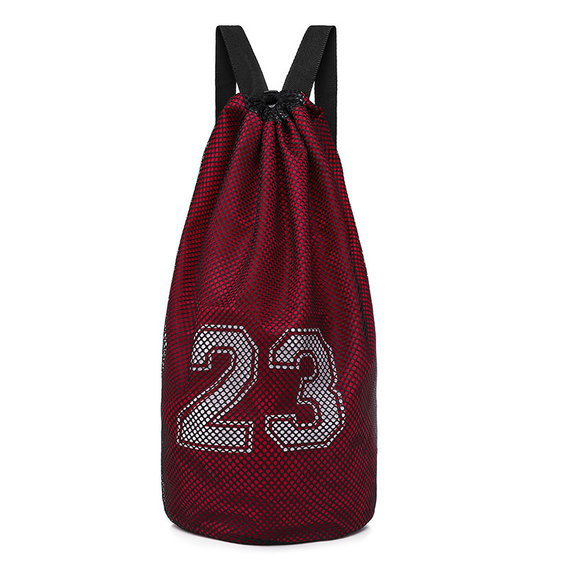 Custom Logo Sports Party Ball Bags Football Soccer Mesh Ball Bag