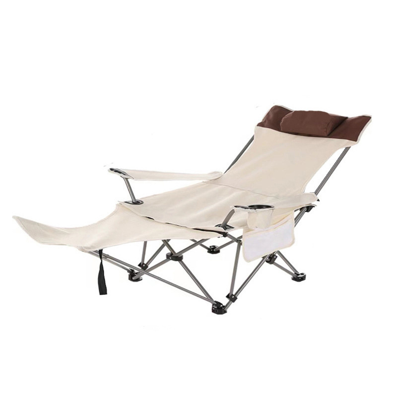 F020 Customized outdoor leisure travel camping folding beach chaise lounge chair