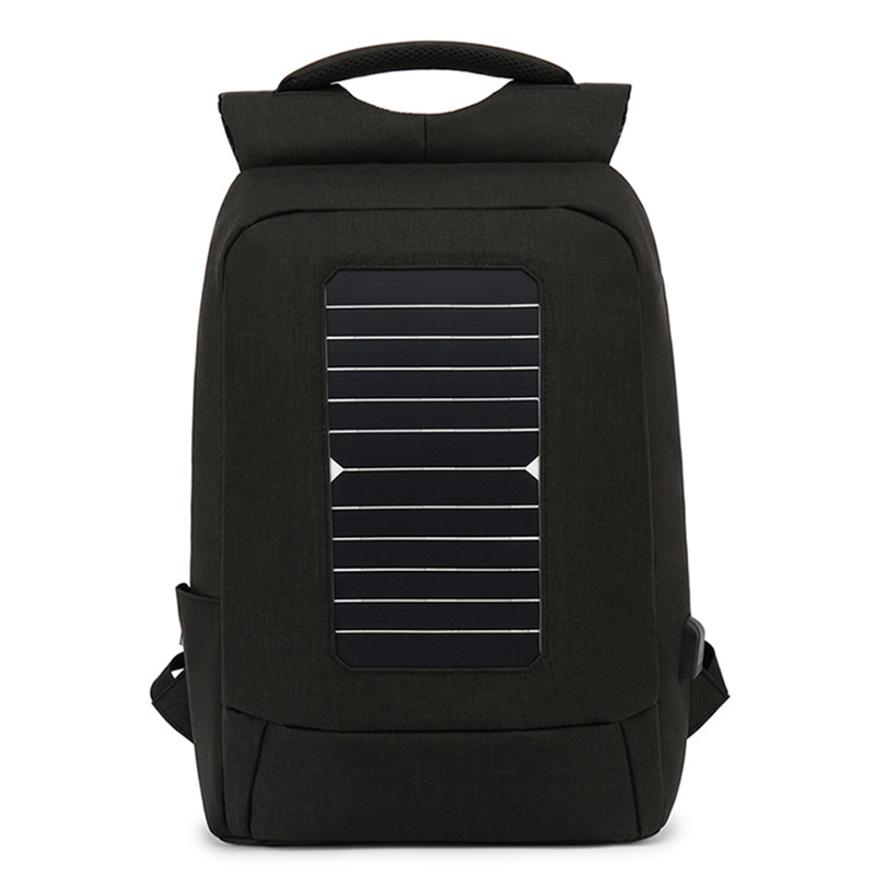 New design waterproof solar back packs Laptop bag with usb charger business solar power backpack for wholesale