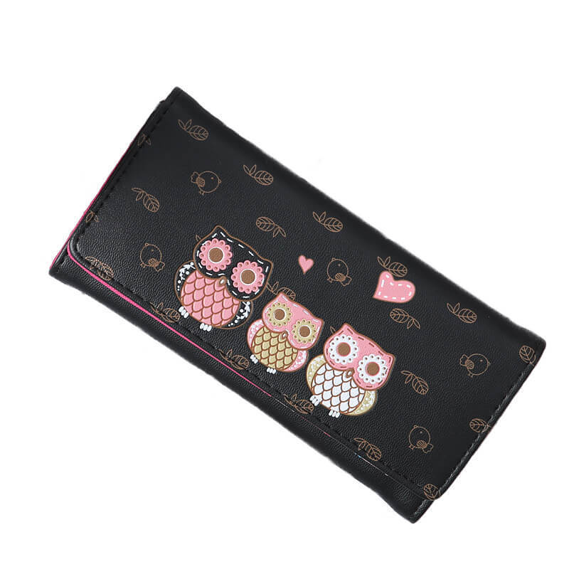 YS-W155 2019 New design cartoon cute ladies long purse travel wallet card holder wallet