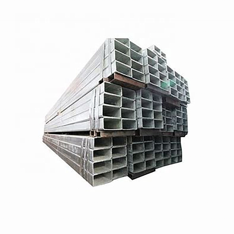 wholesale galvanized tube structure hollow section Steel Profiles gi Welded Tube Galvanized Square Rectangular Pipe