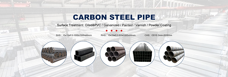 ASTM A500 Structures Metal Iron steel tubes and pipes Hollow Section ERW Carbon Steel Tube Square welded steel pipes