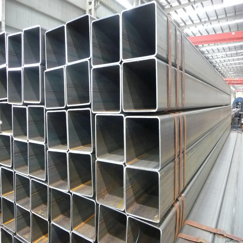 China Factory Custom Various Specifications hollow tubular Q215 Q235 Q345 Black Iron Carbon Steel Rectangle Pipe Square Tube