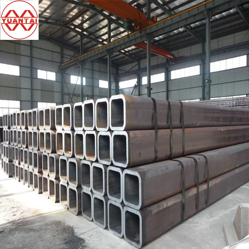 China Factory Custom Various Specifications hollow tubular Q215 Q235 Q345 Black Iron Carbon Steel Rectangle Pipe Square Tube