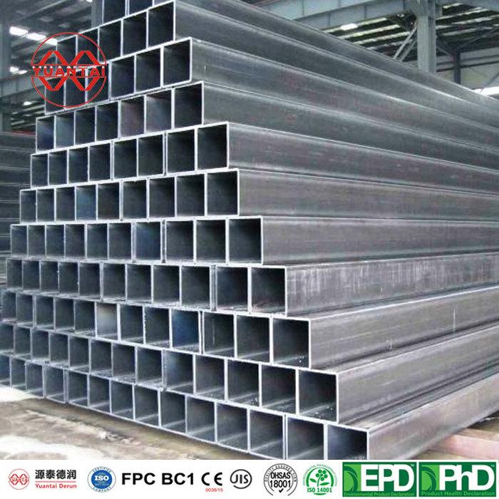 wholesale galvanized tube structure hollow section Steel Profiles gi Welded Tube Galvanized Square Rectangular Pipe