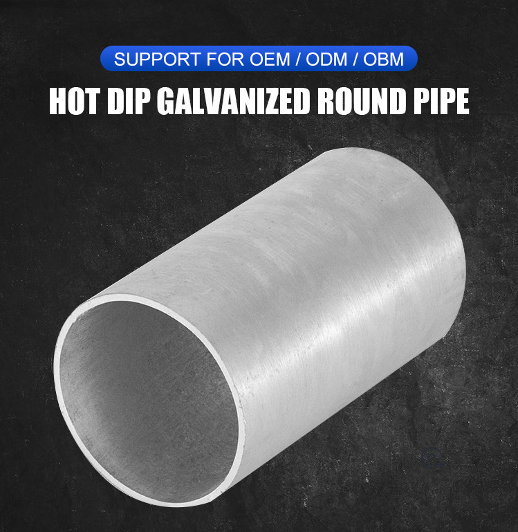 erw boiler tubes galvanized corrugated metal culvert steel pipe galvanized iron pipe round steel pipe