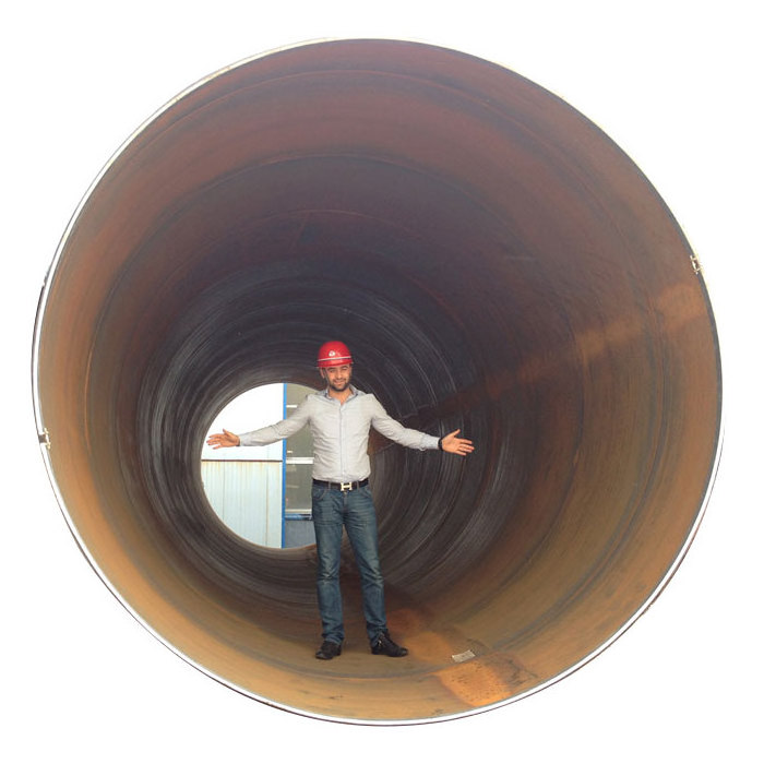 YT 36 Inch Diameter Spiral Welded Pipe SSAW Pipe API 5L Standard hot rolled spiral welded round carbon steel pipe