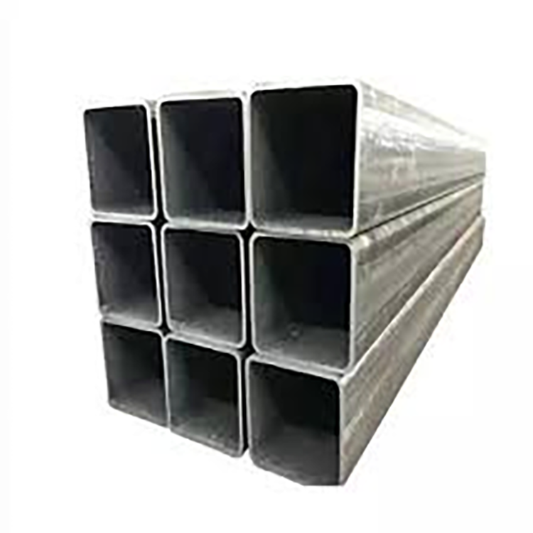 Custom Various Specifications hollow tubular Q215 Q235 Q345 Black Iron Carbon Steel Rectangle Pipe Square Tube