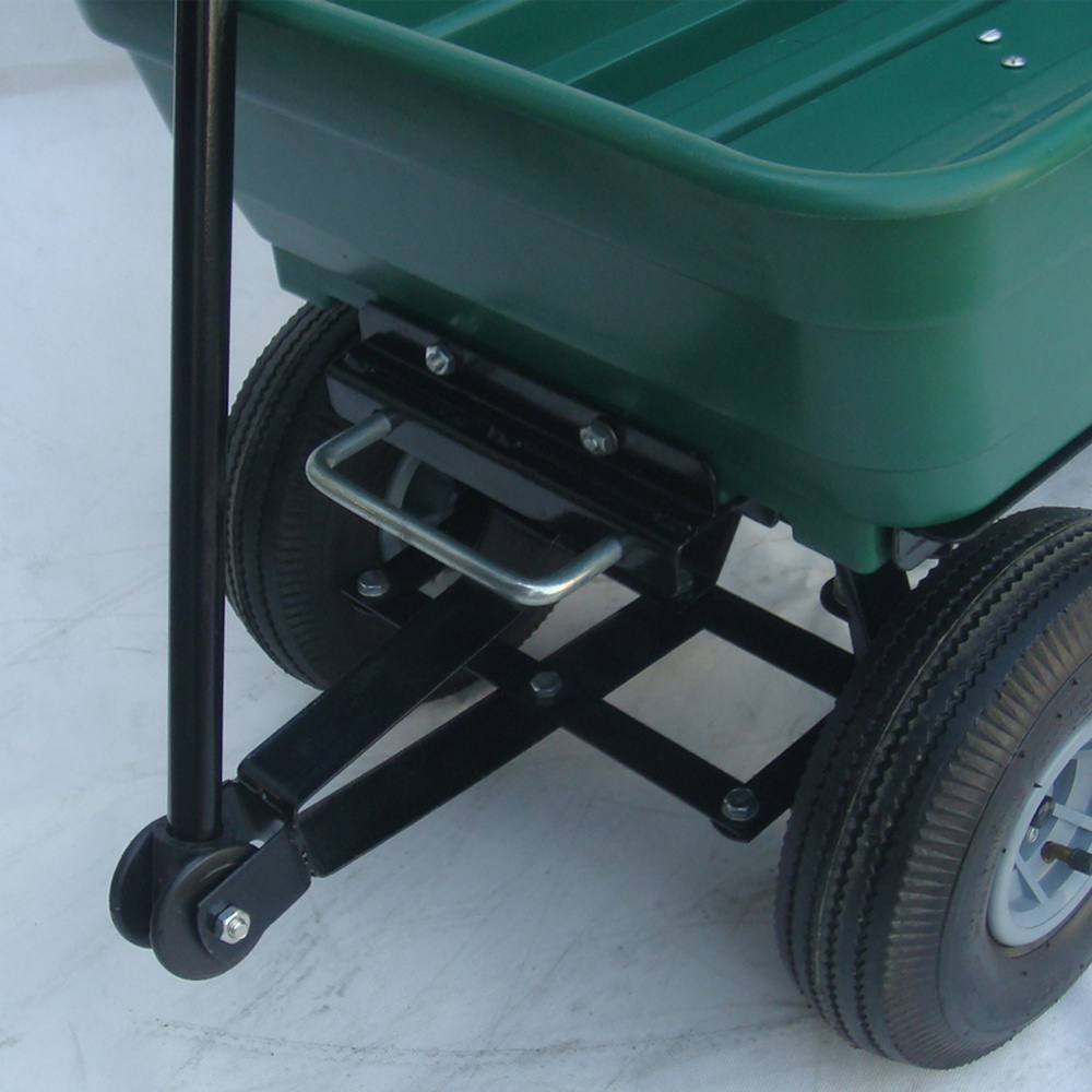 Cheap price Heavy duty utility plastic garden trailer tool cart