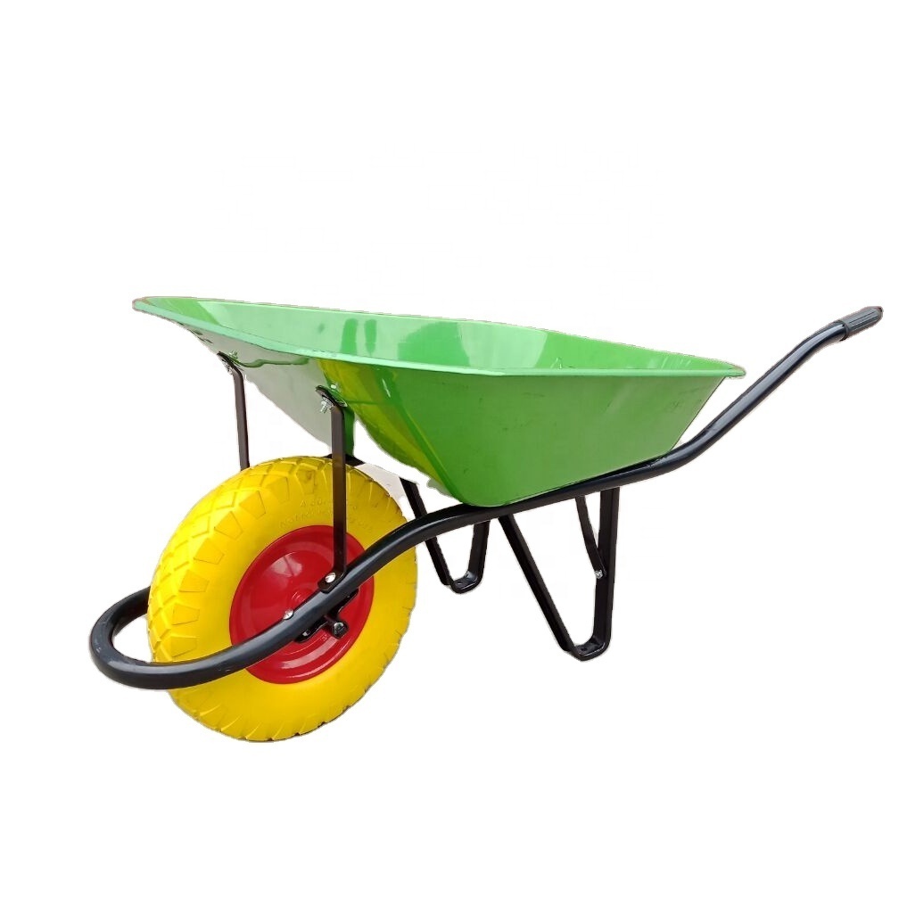 Industrial Garden Heavy Duty Metal Wheel Barrow Made in China Construction Wheelbarrow