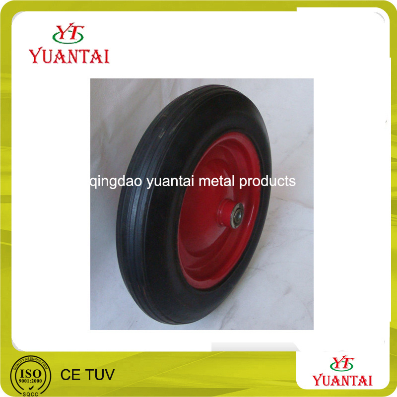 cart wheel solid rubber tires solid wheel 4.80/4.00-8