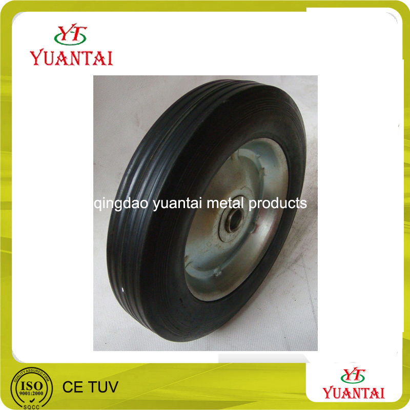 cart wheel solid rubber tires solid wheel 4.80/4.00-8