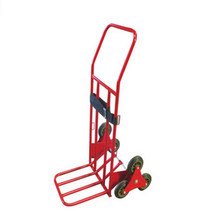 six wheels foldable platform stair climbing folding hand truck trolley HT1312A