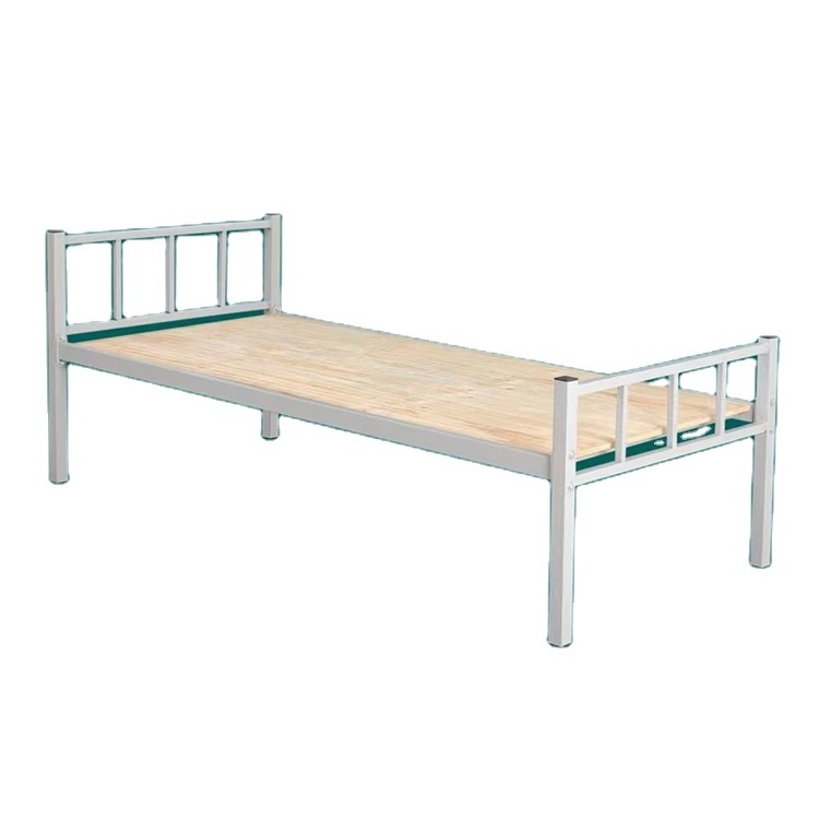 Cheap Price super high quality sturdy modern steel metal iron single bed  frame