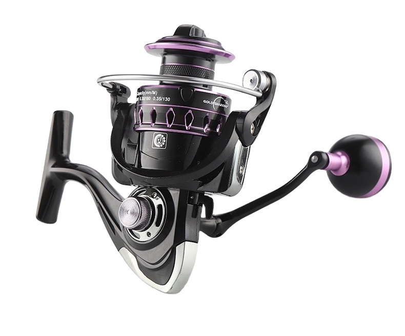 Saltwater Big Game Trolling Spinning Fishing Reel Long Casting Wheel Bearings Full Metal Spinning Reel