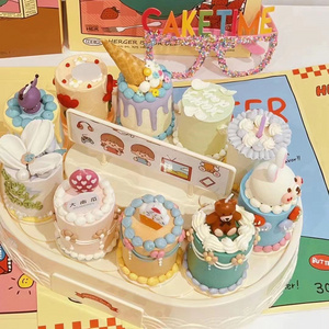 Automatic rotating dessert machine Cake machine sushi display table birthday party tray rotating machine