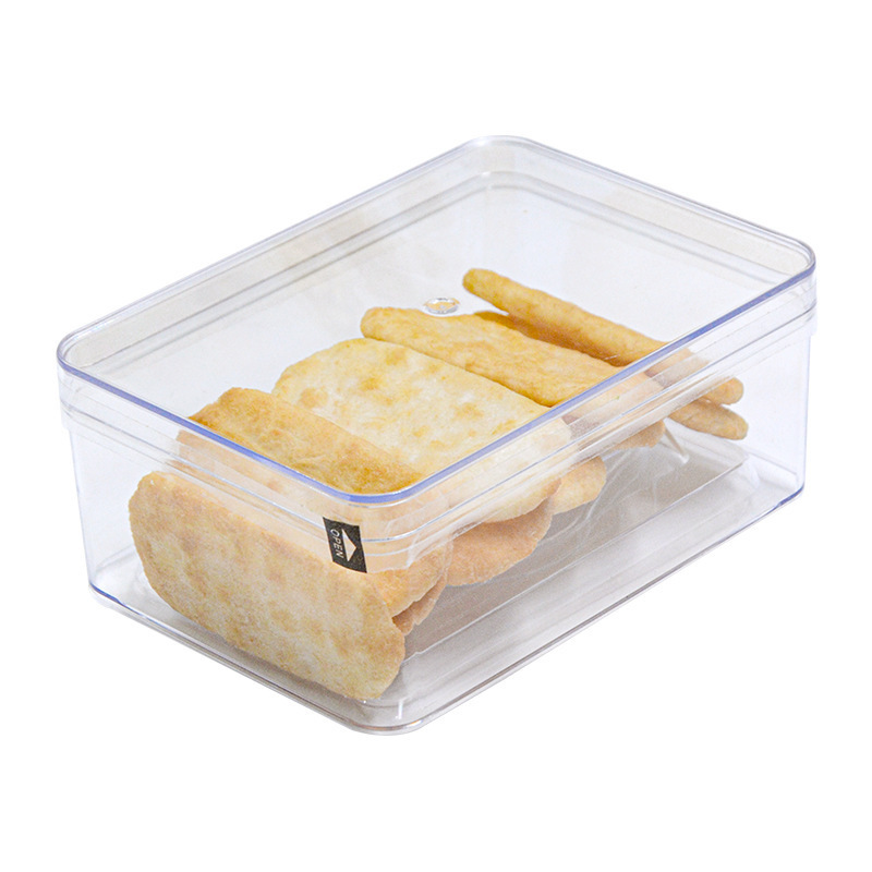 Wholesale Dessert Melaleuca West Pastry Mousse Fruit Layer Acrylic Cake Box Tiramisu Dessert Biscuits Clear Plastic Packaging