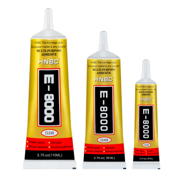 Multipurpose B7000 E8000 T5000 T7000 t8000 Medium Adhesives Transparent Liquid Glue 15ML 50ml 110ml